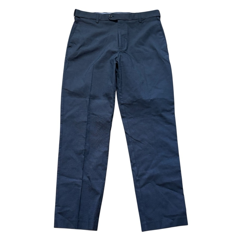 Kirkland Signature Pants Mood Indigo Print Dot Mens Size 34x32 New With Tag